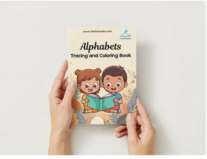 Alphabets Tracing and Coloring Book (A4 Size)