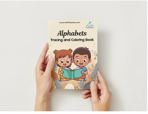 Alphabets Tracing and Coloring Book (A4 Size)