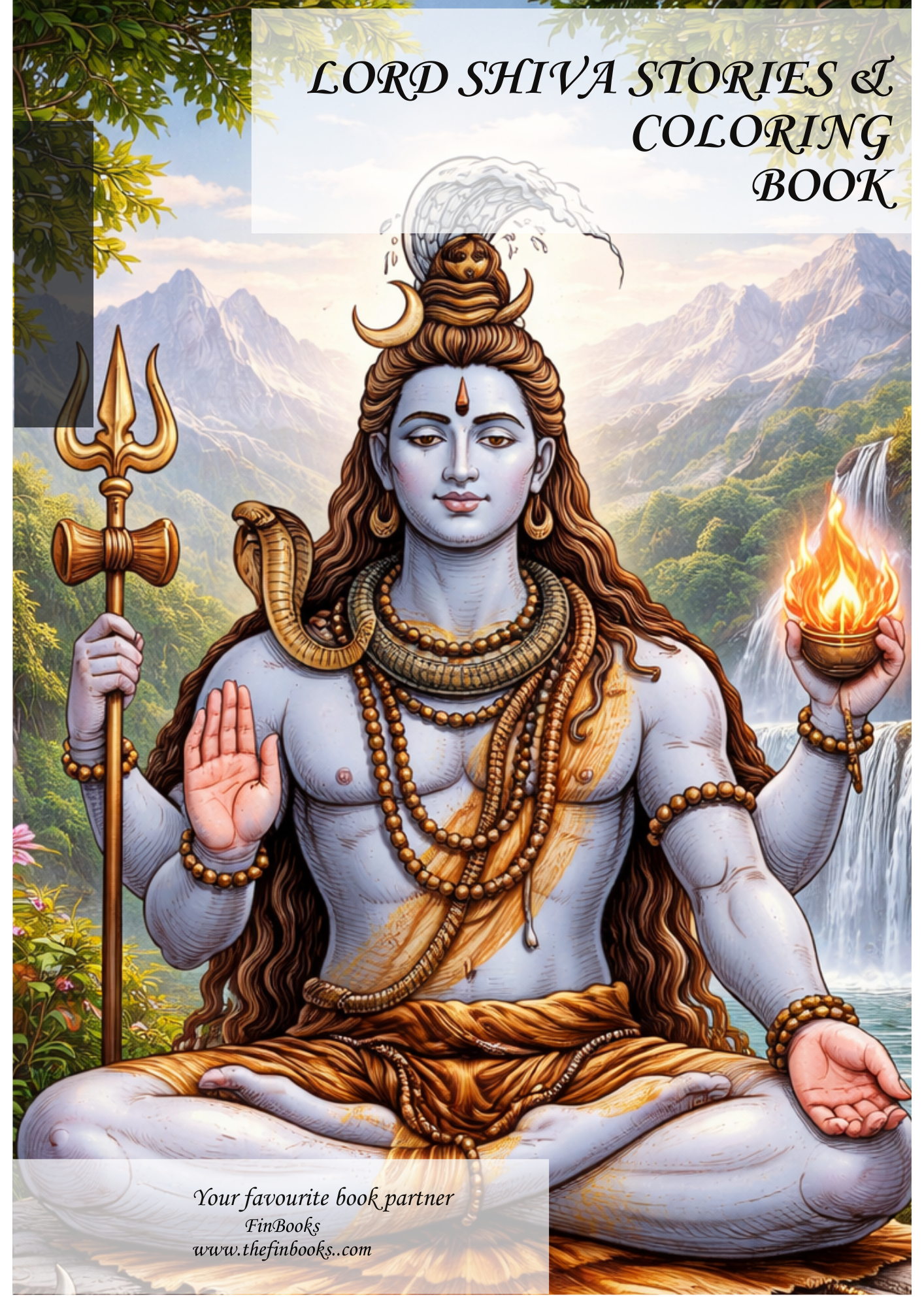 A devotional coloring book introducing children to Lord Shiva and his 20 divine forms.