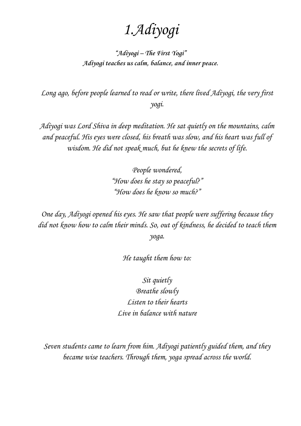 A devotional coloring book introducing children to Lord Shiva and his 20 divine forms.