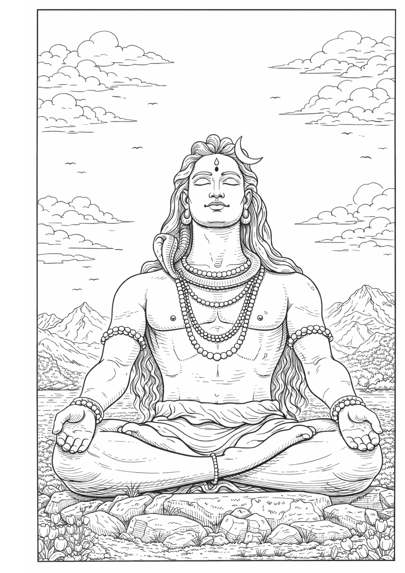 A devotional coloring book introducing children to Lord Shiva and his 20 divine forms.