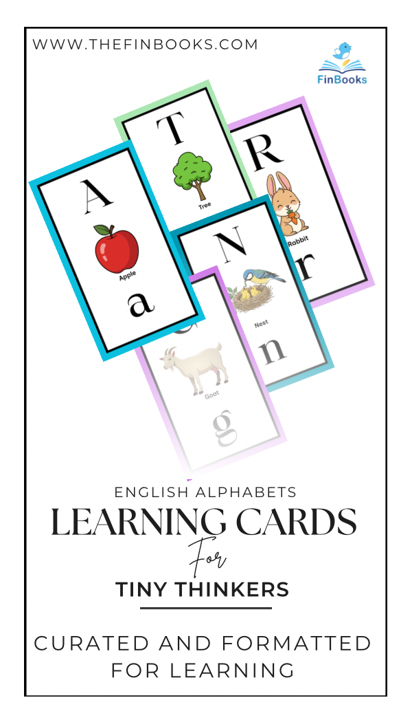 EnglishAlphabet Flash Cards for Kids (A–Z) | Early Learning Letter Cards | Ages 2–5