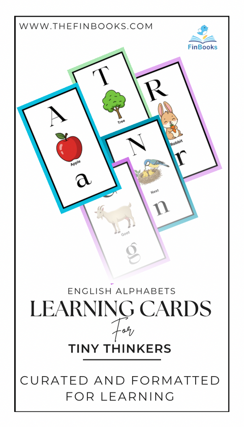 EnglishAlphabet Flash Cards for Kids (A–Z) | Early Learning Letter Cards | Ages 2–5